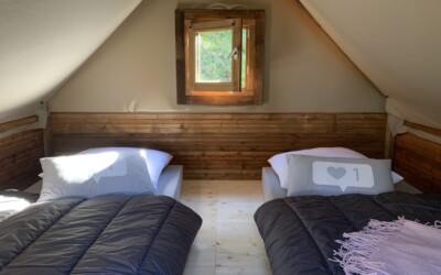 Cabane sur pilotis standard 2p